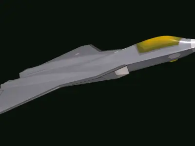 Next Generation Fighter NGF 3D model