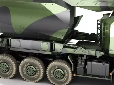 Rheinmetal HX- 10  3D model