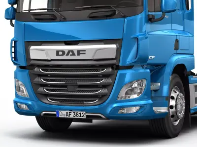 DAF CF Sleeper cab 2017 3D model