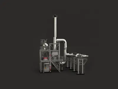 CALDERA industrial machine 3D model