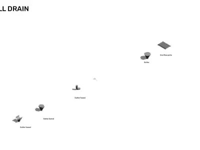 Drain - Pack of revit families 3D model