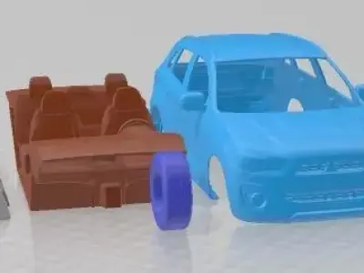Mitsubishi ASX 2011 Printable Car 3D print model