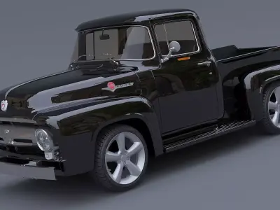 1956 Ford F100 3D model