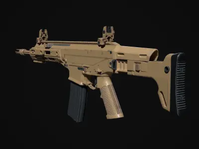 ACR V2 Low-poly 3D model