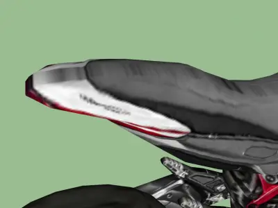 Ducati Hypermotard 939 SP Low-poly 3D model