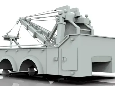 Holmes 850 Twin-Boom Wrecker System - 3D Printable Edition 3D print model
