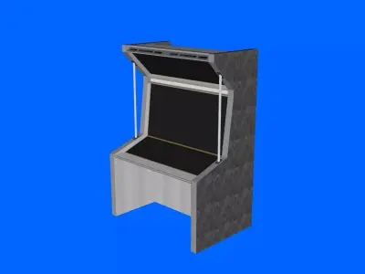 Control Station 01 Free 3D model