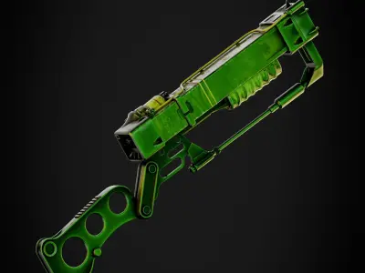 Fallout 4 LaserGun for Cosplay 3D print model