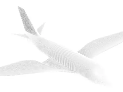 Aircraft 18 3D model