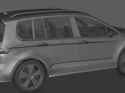 Volkswagen VW453 Car Free 3D model