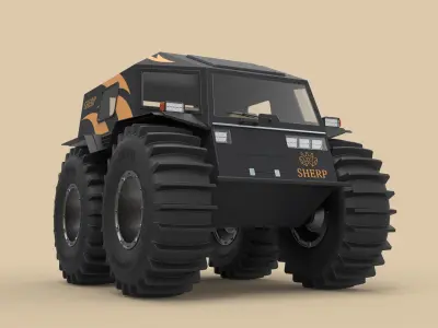SHERP ATV 3D model purchase