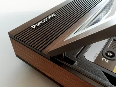 Vintage Panasonic Answering Machine 3D model