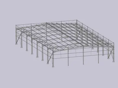 Structural steel Free 3D model