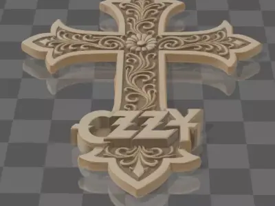 Cruz Ozzy Osbourne 3D print model