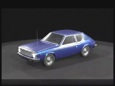 1-87 AMC Gremlin - 1970 Print Ready STL 3D print model