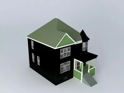 Old House Free 3D model buy