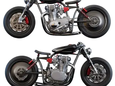 Yamaha XS Speical 3D model