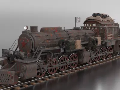Aurora Low-poly 3D model buy
