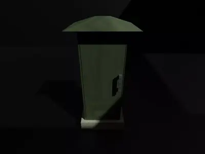 electrical box Free low-poly 3D model