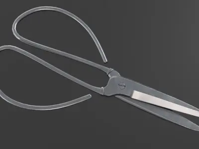 Scissors 3D model 3D model