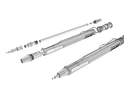 LAMY Mechanical pencil 3D model