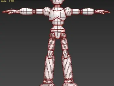 Robot Man 3D model purchase