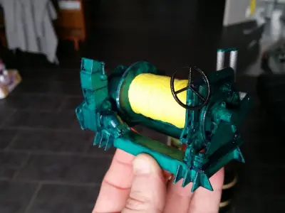 Winch for the rescue cruiser Hermann Marwede 3D print model