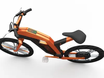 Soka electric bike Free 3D model