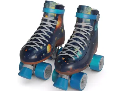 Adjustable Skate 3D model purchase