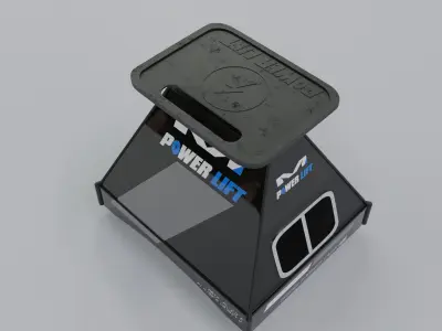 MATRIX POWER LIFT STAND 3D model