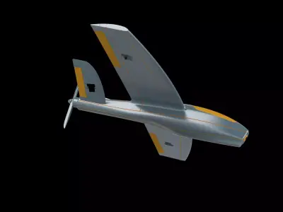 FUZZY FPV PLANE 3D print model