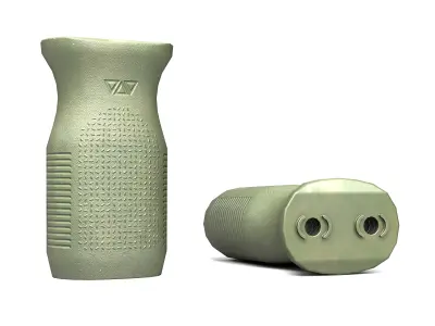 Magpul MVG MLOK Vertical Grip OD Green Free low-poly 3D model