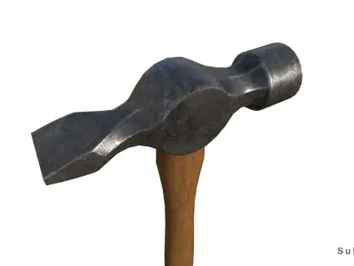 Hammer 3D model 3D model get