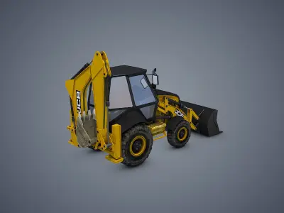 Collection Construction Machines 3D Model Pack