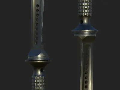 Jagdkommando Low-poly 3D model