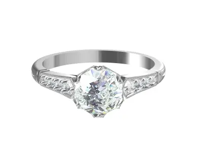 Wedding Ring  3D print model 164