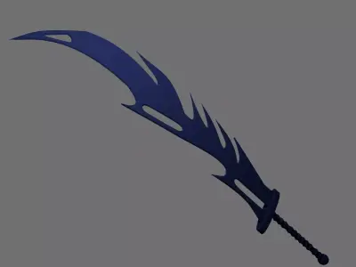 Monster sword 02   3D model