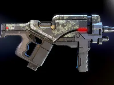 M12 Locust Mass Effect 3D model