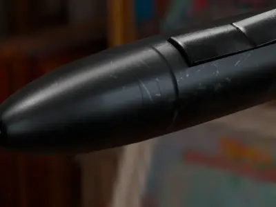 Huion Digital Pen 1060 Plus Low-poly 3D model