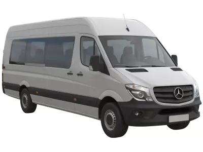 Mercedes-Benz Sprinter 2015 MiniBus L4H2 3D model