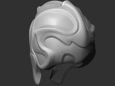 Fantasy Medieval Helmets  3D model purchase