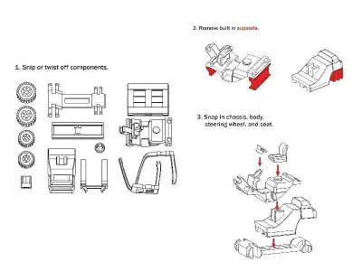 Forklift 3D print model purchase