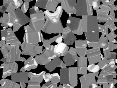 Brown Pistol 3D model order