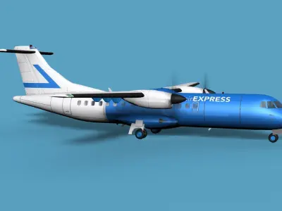 ATR  ATR-42-500 Air Express 3D model