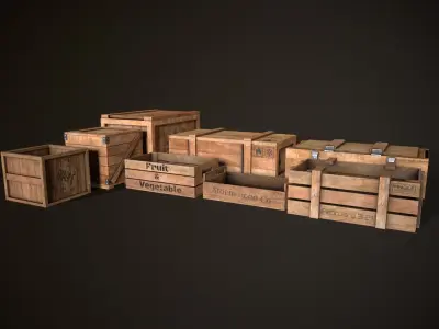 wooden crate - pack