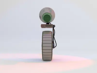 D-O Droid Star wars The Rise of Skywalker 3D model