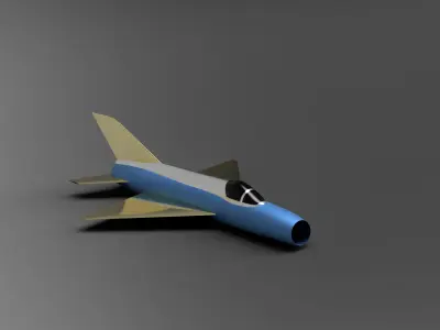 Mig 21 3D print model