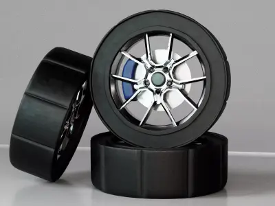 SVE S350 Wheel  3D model