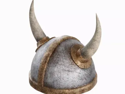 Viking Helmet 03 3D model