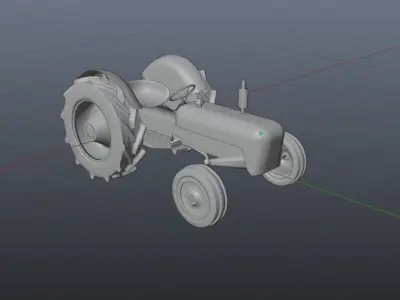 tractor Free 3D print model